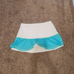 Lucky in Love Layered Tennis Skort